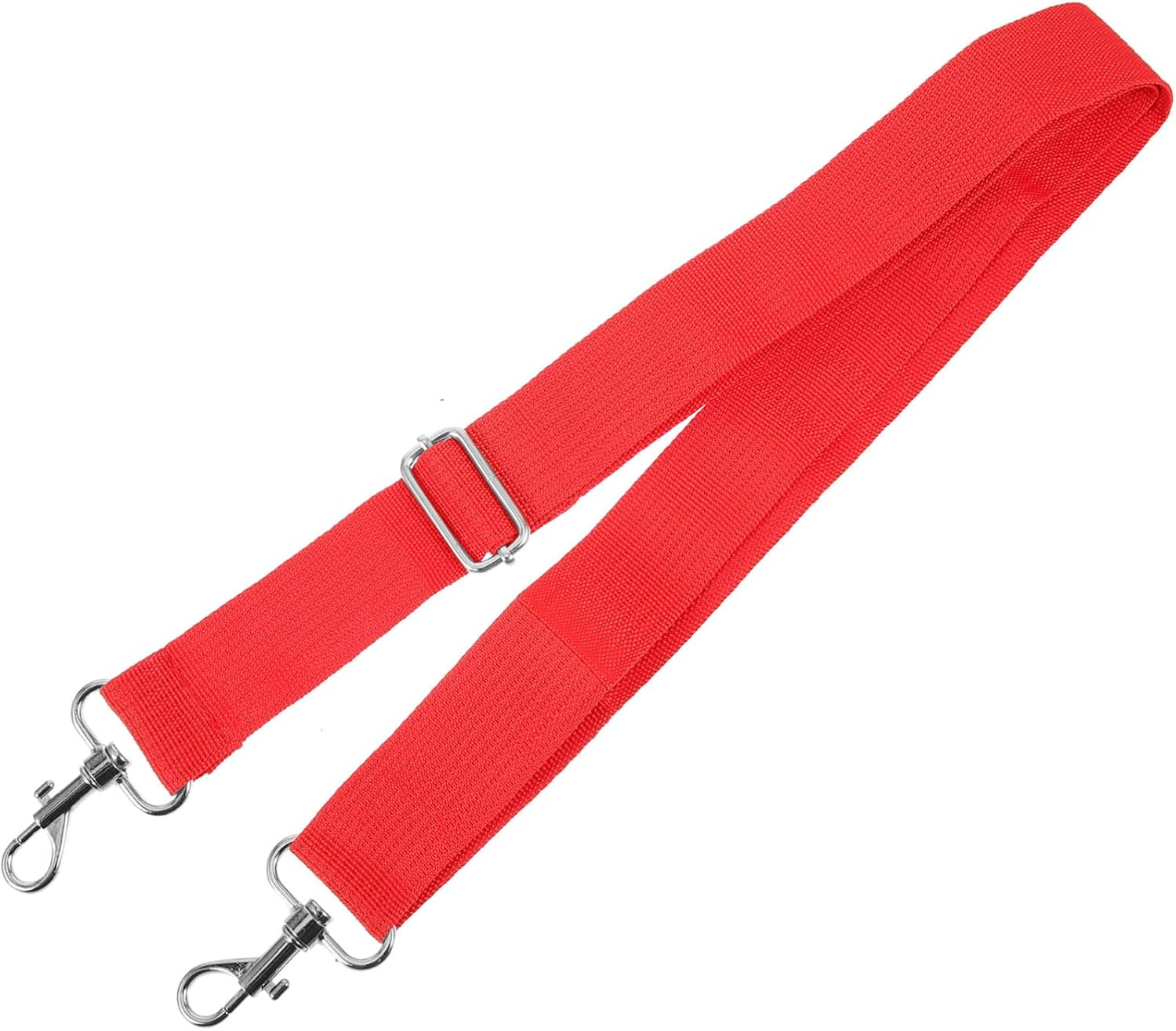 Hemoton Adjustable Snare Drum Strap -grade Sling for Marching Parades and Performances Enhanced Comfort and Stability Red