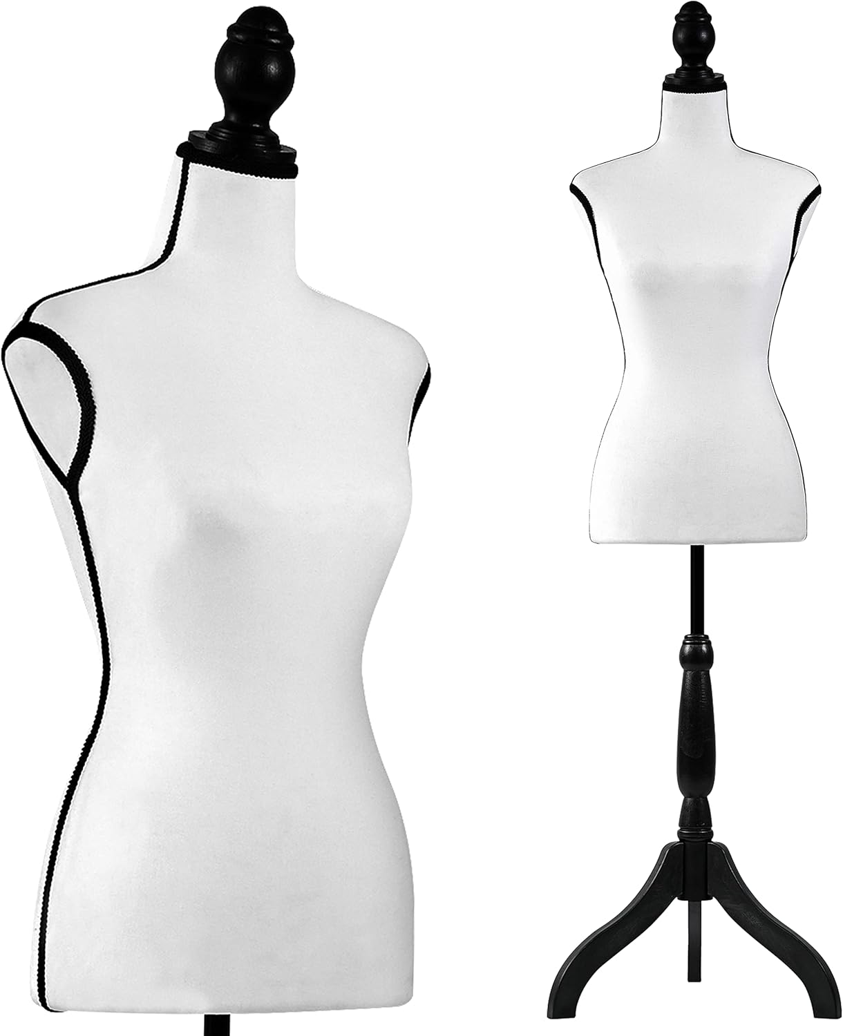 SereneLife Female Mannequin, Hanging Fashion Torso Display