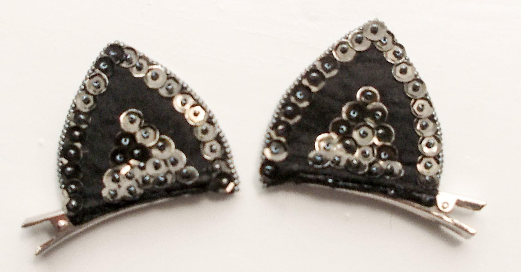 Cat Ear Hair Clips,Girls hair clip, 100% Handmade Clip for Hair,Baby kids Hair clips,Cat Ear Clip Heir Accessories