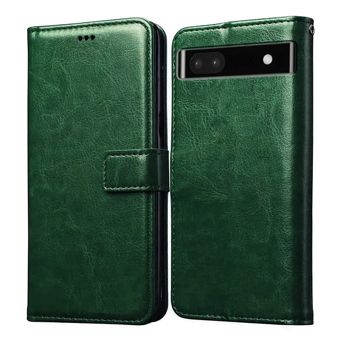 Amazon Brand- Solimo Flip for Google Pixel 6a 5G (Leather_Green) (B0BHV4HLNQ) Amazon Price History, Amazon Price Tracker