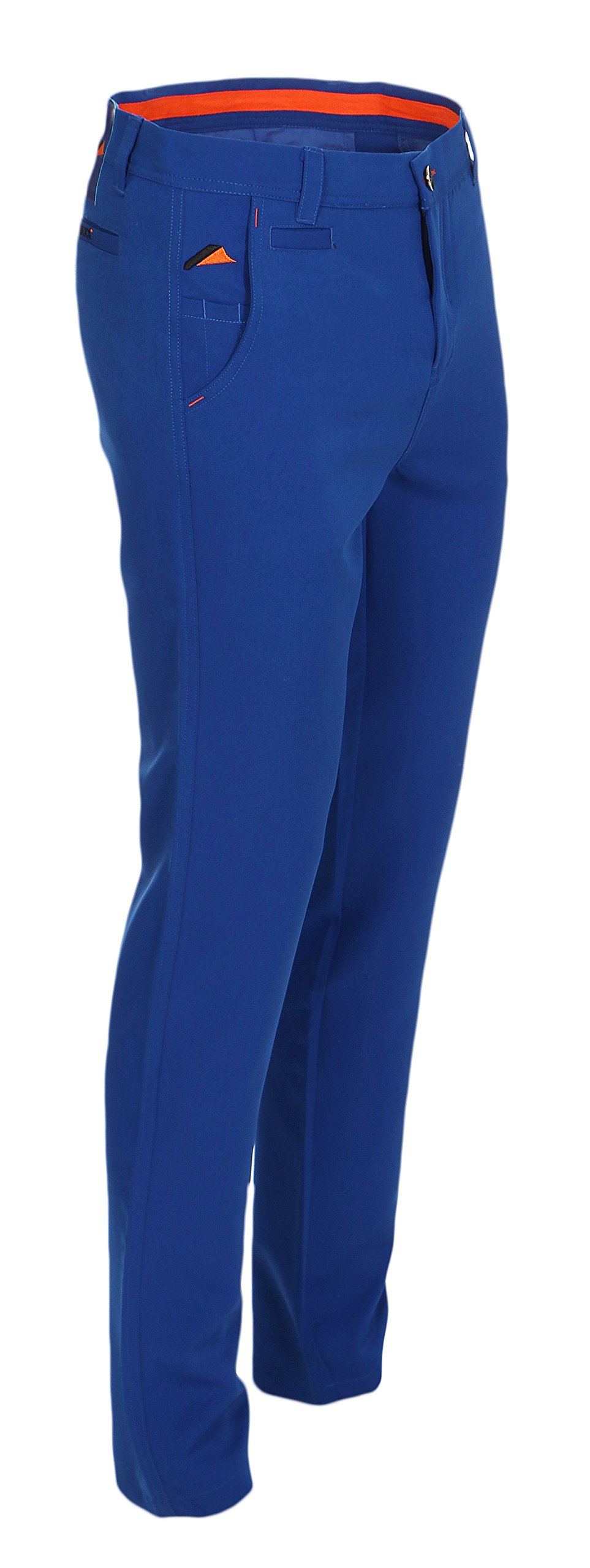 MAXX - Pantaloni da golf da ragazzo con cintura regolabile