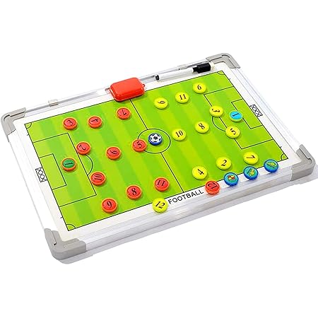 Amazon Co Jp サッカー 作戦 ボード 戦略指導 戦術ボード サッカー大型作戦盤 作戦盤 戦略ボード マグネット 戦術 作戦 戦略教育用 27x42cm スポーツ アウトドア
