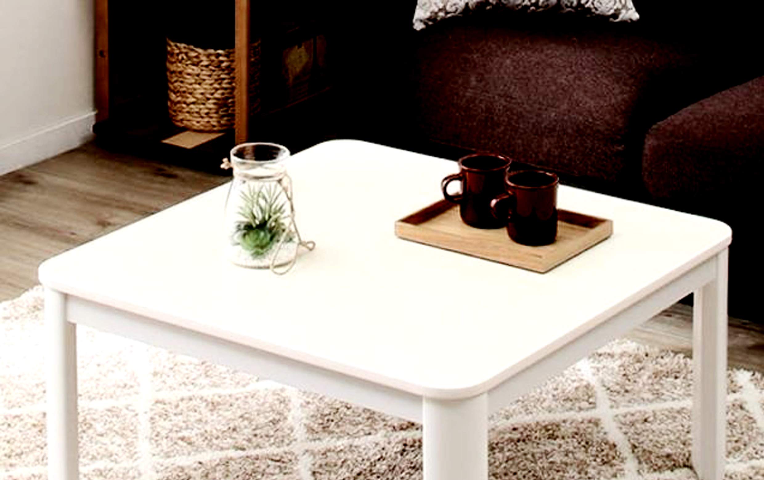 Table Top (Square) for Home Study, Dining, Restaurant Table Heavy Duty Table Top for Restaurant Standing Table & Restaurant Dining Table Size-24x24 inches, Color-White