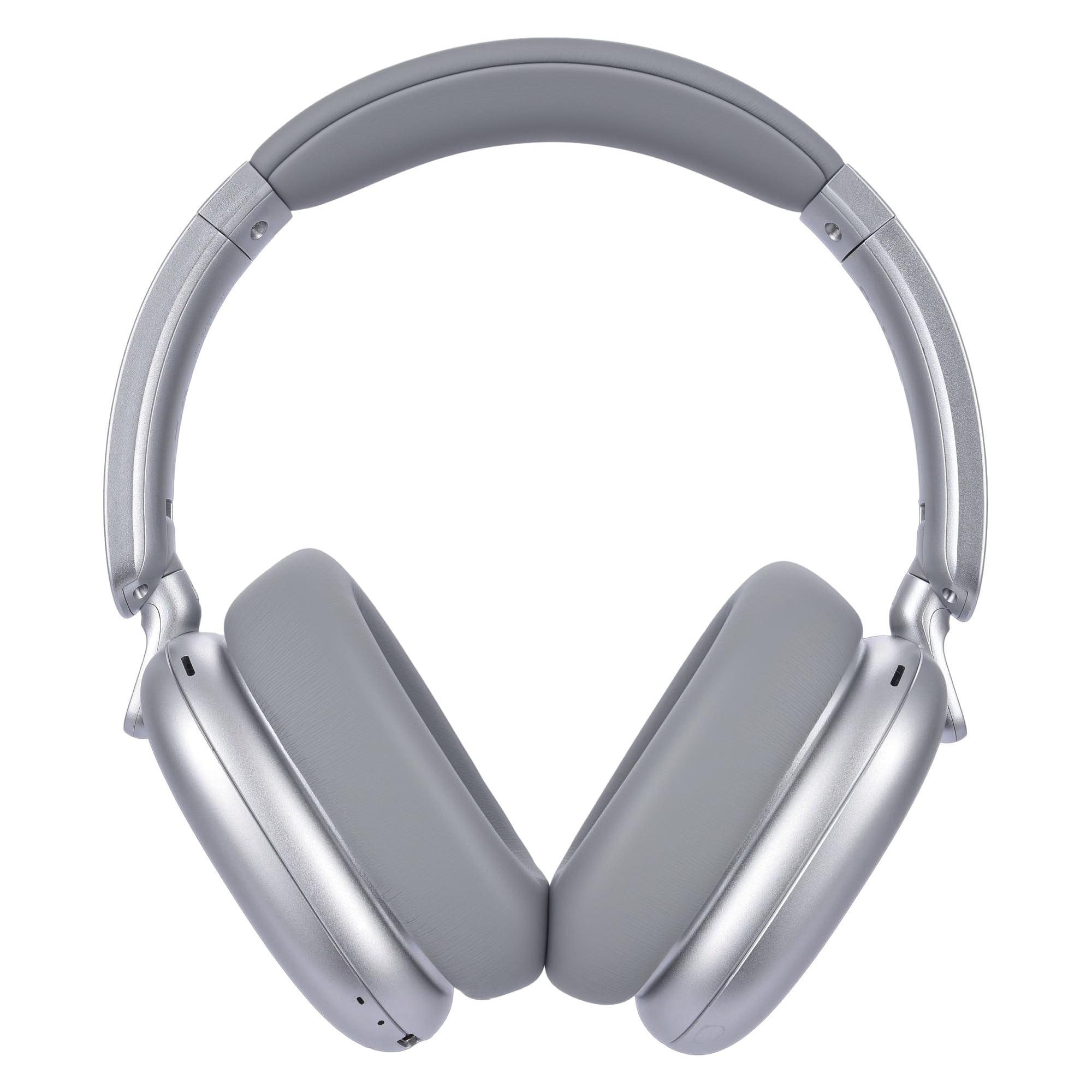 RORSOU C6 Cuffie con Cancellazione Attiva del Rumore, Cuffie Wireless Over Ear Bluetooth, Cuffie Leggere Piegevoli con Cupole Profonde per Bassi Comfort e Microfono Argento