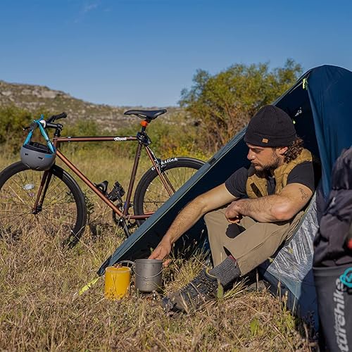 Miniatura 8 de Naturehike Tienda de campaña para 1 persona, impermeable, fácil de instalar, tienda de campaña para una sola persona, tienda de campaña ligera para