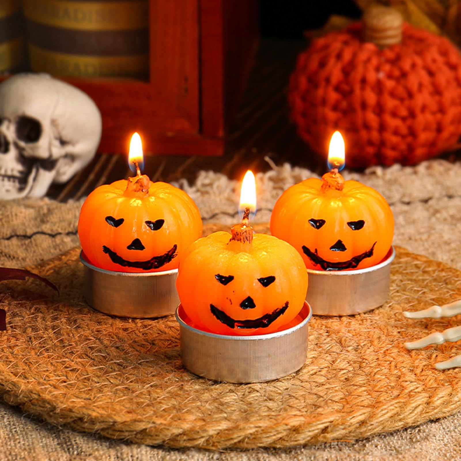 Candela gotica grande a forma di chiave vittoriana per Halloween, strega nera all'ingrosso per il tuo negozio