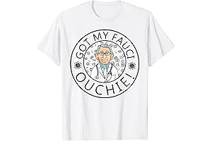 Got My Fauci Ouchie / Vaccinated T-shirt Anti Fake Vaccine Premium Short Sleeve Unisex T-shirt