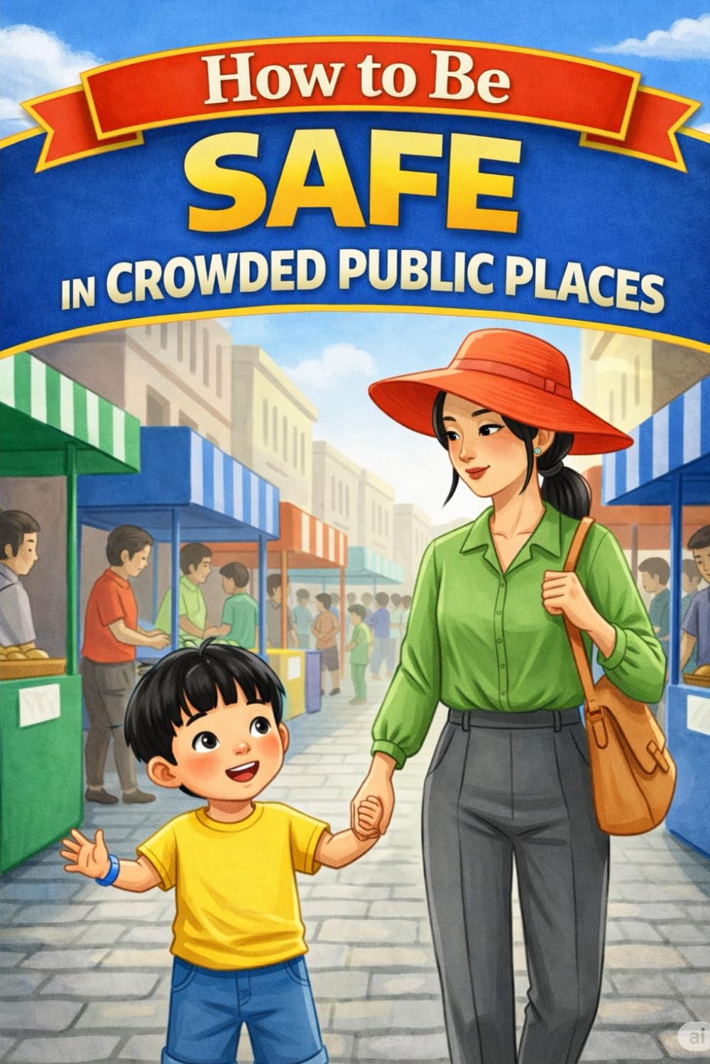 How to Be Safe in Crowded Public Places: A Child's Guide to Navigating City Adventures with Confidence and Awareness