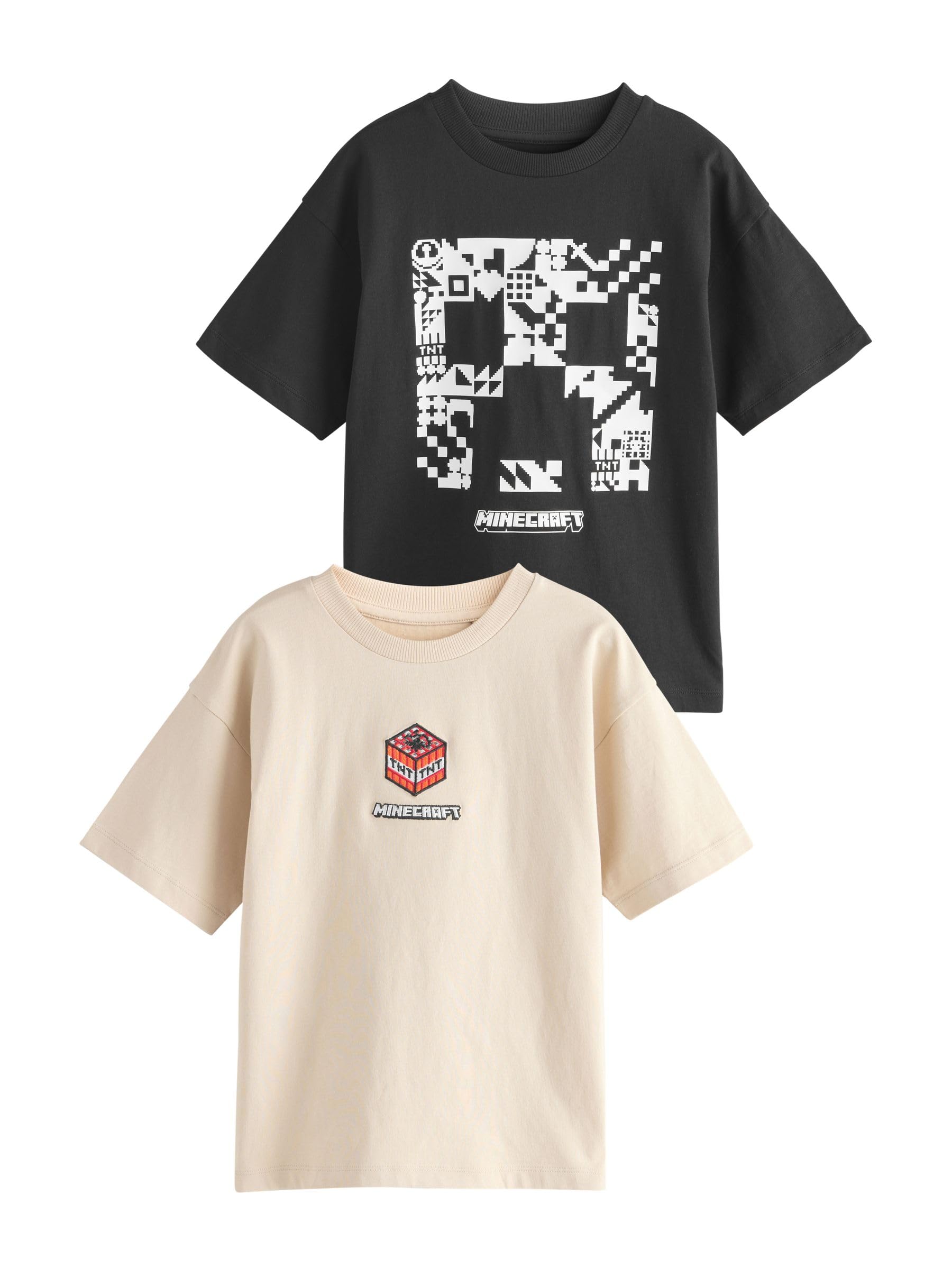 NEXT Jungen Minecraft T-Shirts, 2er-Pack