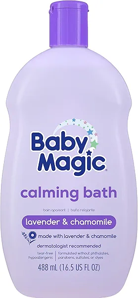 Baby Magic Calming Baby Bath, 16.5 Fl Oz