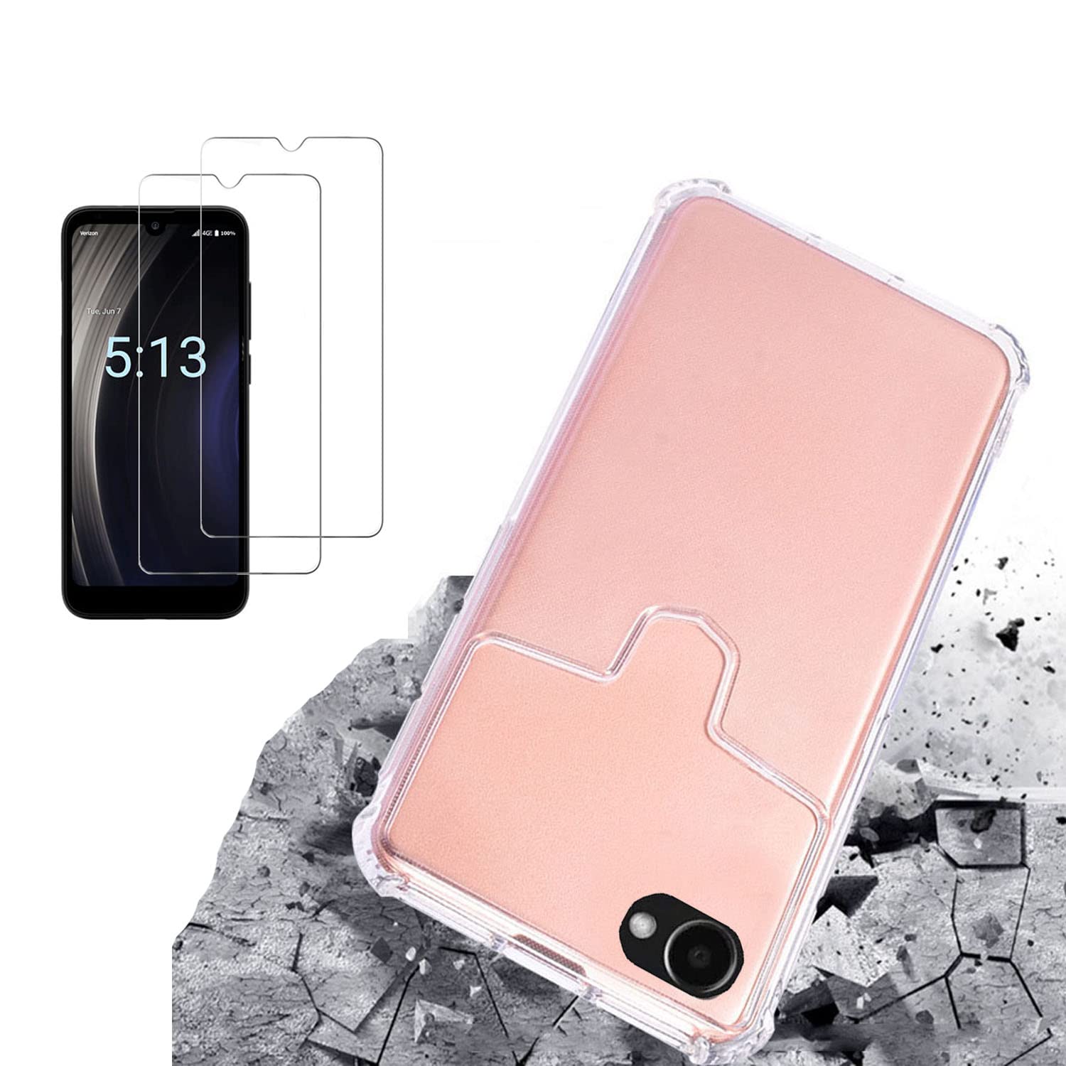 For Orbic Joy Case With 2 Pack Screen Protector Crystal | Desertcart Brunei For Orbic Joy Case With 2 Pack Screen Protector Crystal | Desertcart Brunei
