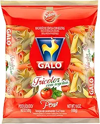 Macarrão Galo Sêmola Parafuso Tricolori