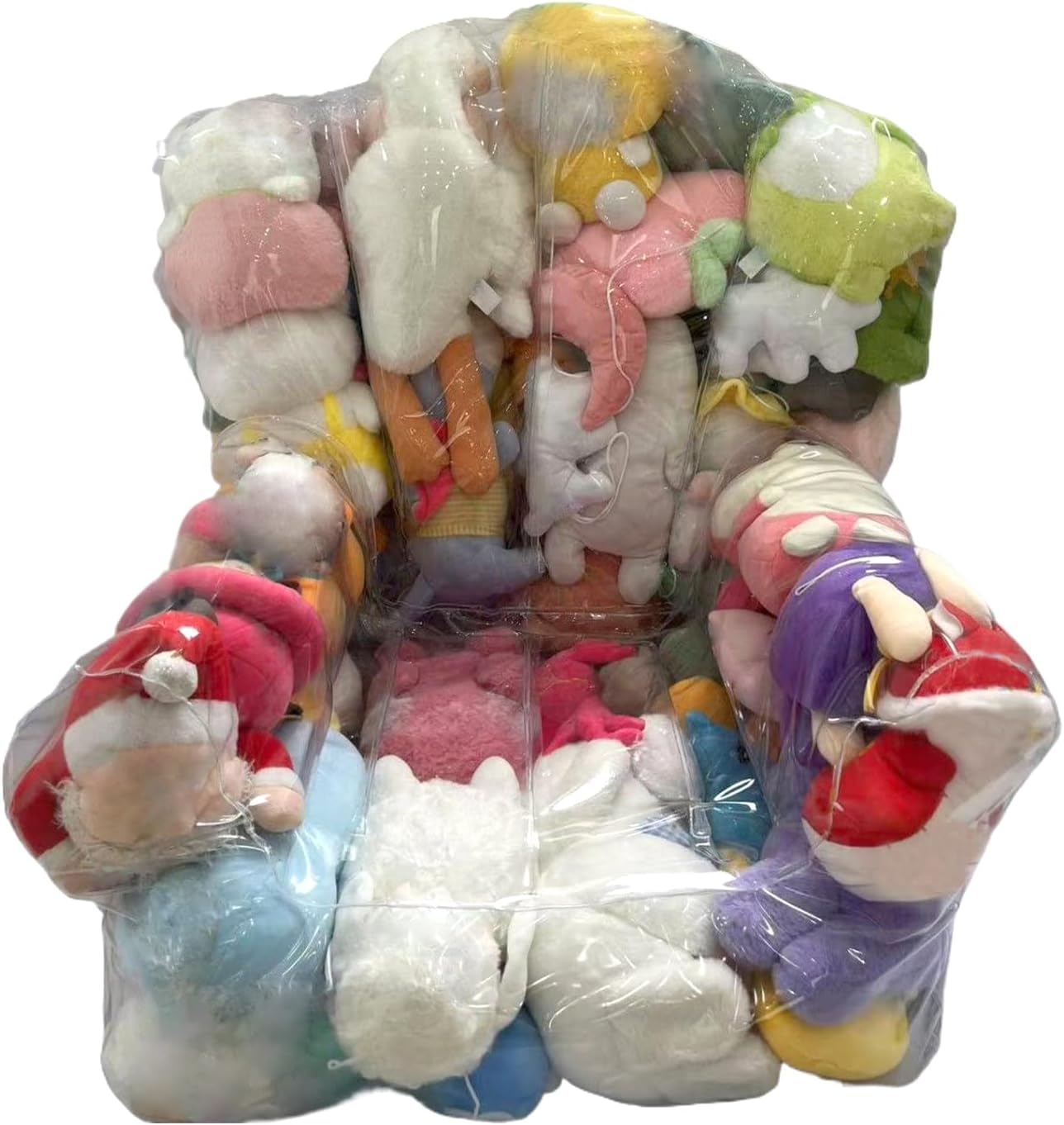 ぬいぐるみチェア | 2-in-1 ビーズクッション おもちゃ収納 シート,防水 ぬいぐるみ ビーズクッション チェア | 屋内 ア