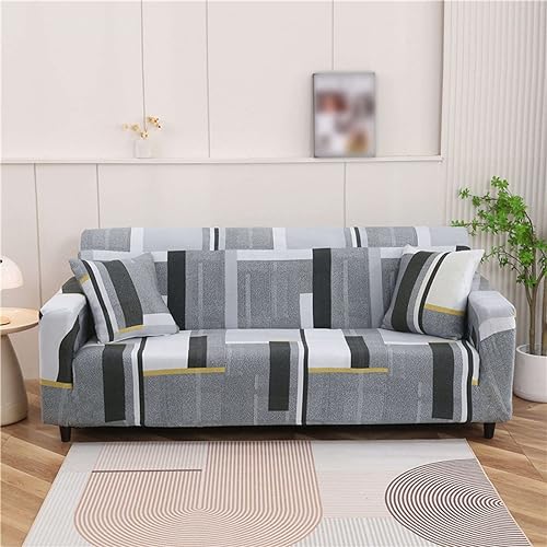 Miniatura 2 de Fundas de sofá para sofá de 3 asientos, funda de sofá suave para perros, antideslizante, lavable, tela elástica, protector de muebles con parte