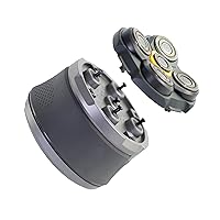 Vista 2 de MicroTouch - Afeitadora de cabeza de titanio, solo cabezal de repuesto