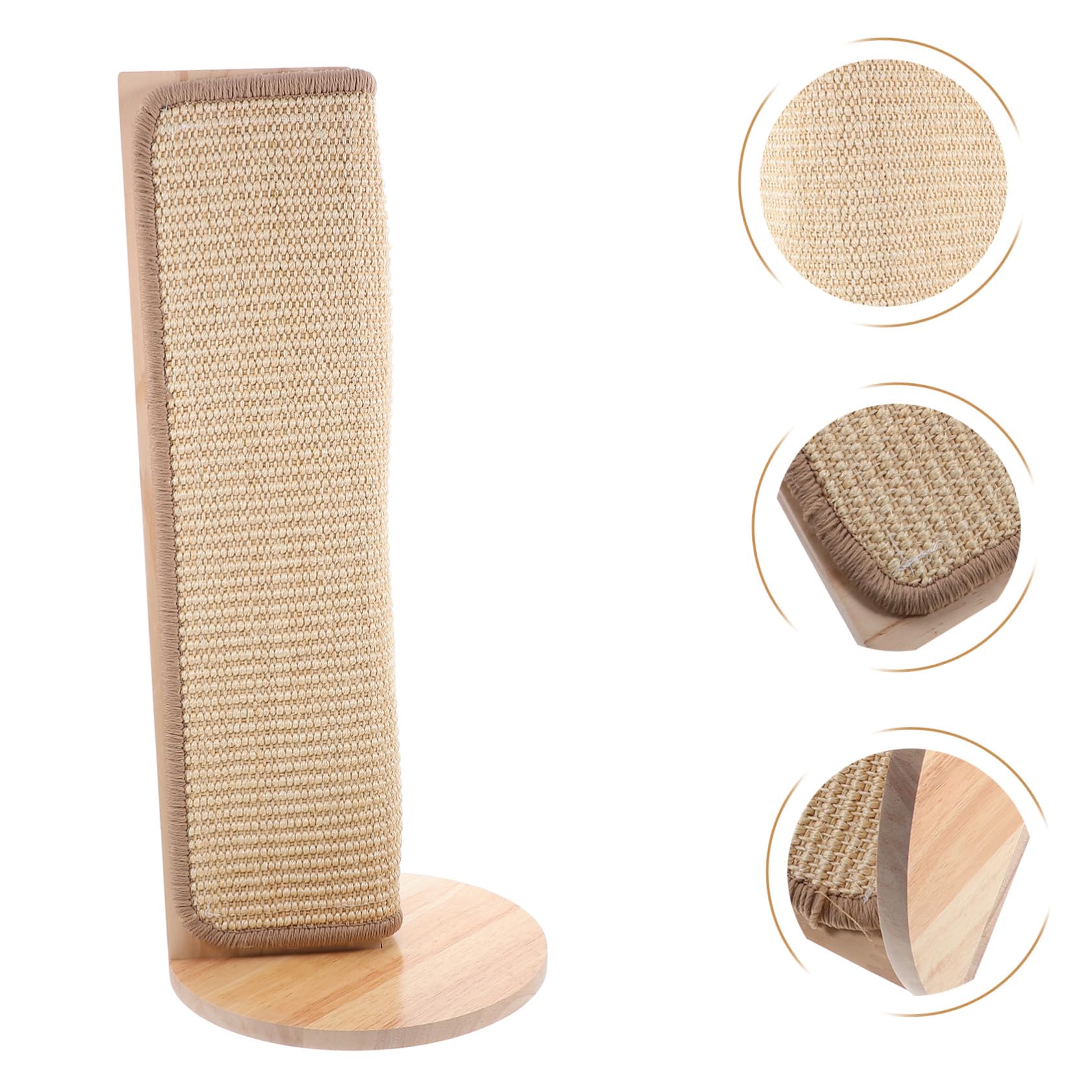 Protector de Esquina para Sofá de Gato Rascador de Sisal Natural Alfombrilla para Rascar Muebles Protección para Paredes y Esquinas Fácil Instalación y Limpieza