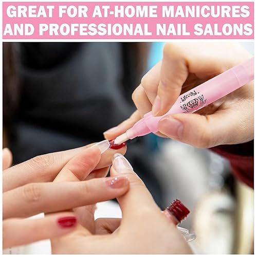 Miniatura 4 de 3 bolígrafos corrector de esmalte de uñas, bolígrafo de limpieza de bordes de cutículas, corrector de esmalte de uñas, removedor de maquillaje para