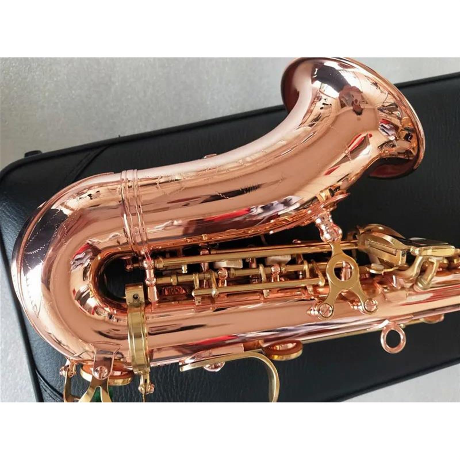 sassofono Sassofono Soprano Strumento Musicale Curvo Sax Soprano Curvo Professionale In Rame Fosforato
