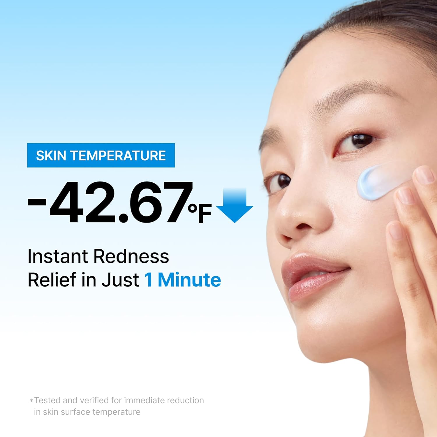 DearKlairs Midnight Blue Calming Cream | Face Moisturizer for Redness Relief, Guaiazulene, EGF & Ceramide, Non-Greasy Post-Treatment Recovery, Korean Vegan Skincare for Sensitive Skin, 2.11 oz - Image 3