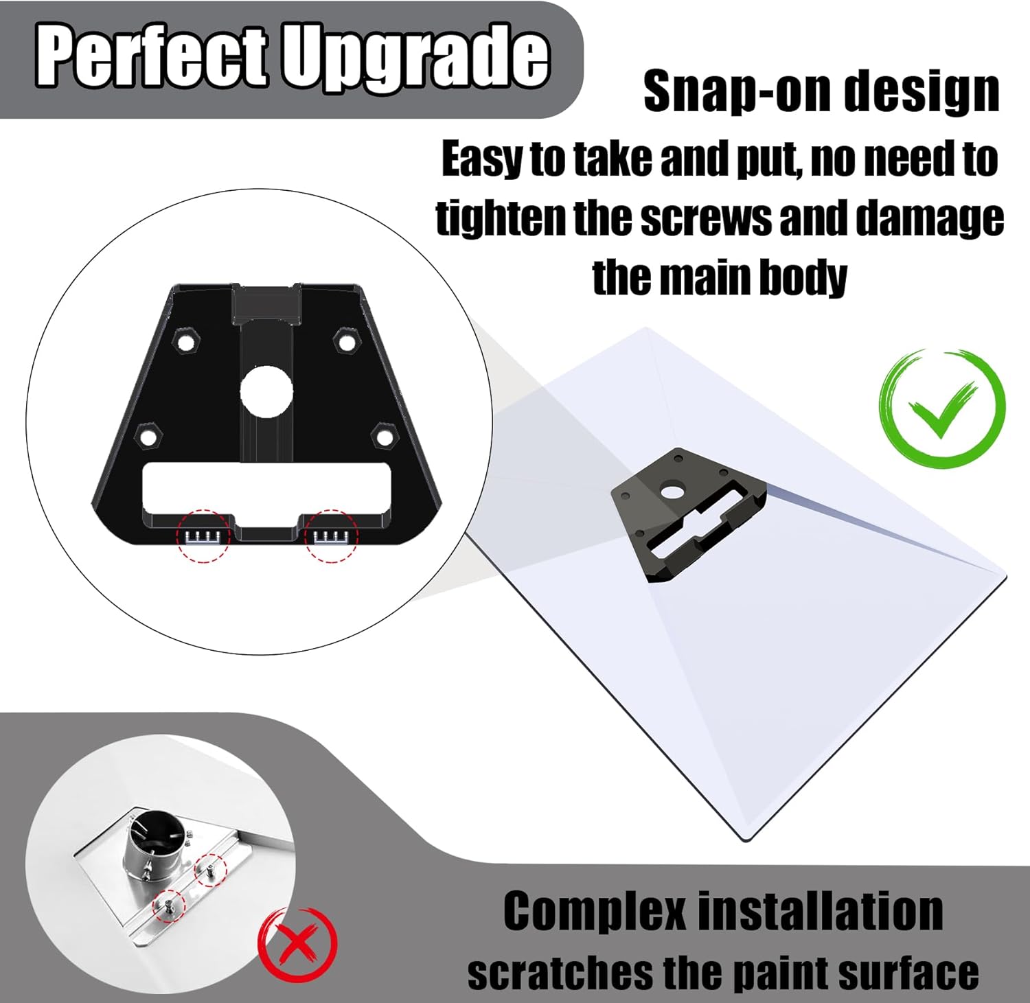 Starlink Gen 3 Mount Pipe Adapter, Perfect for Starlink Gen 3 Standard