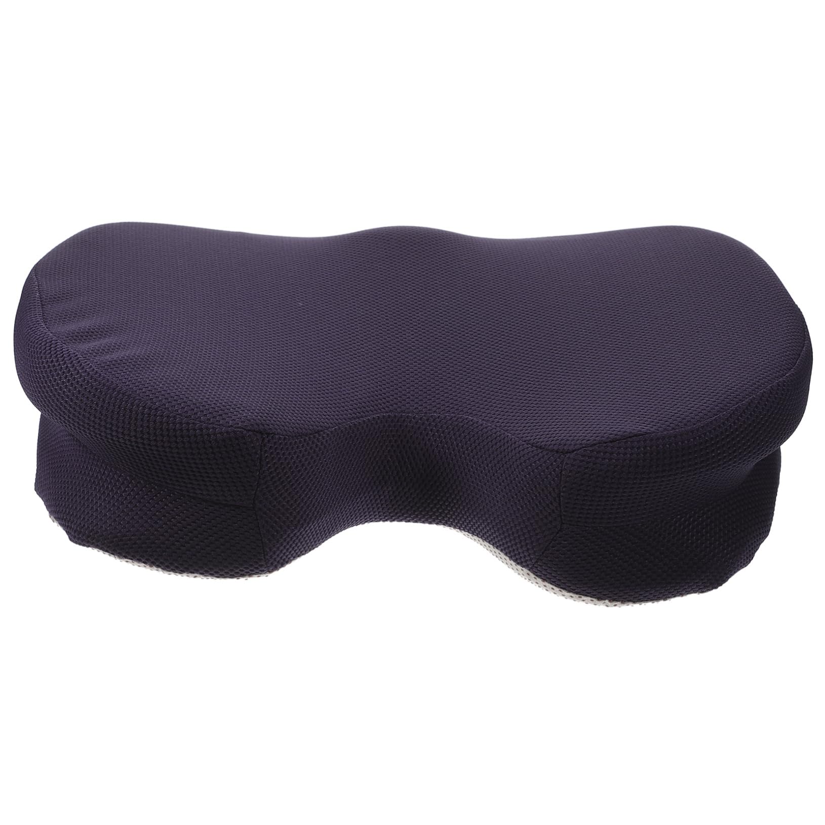 DOITOOL Cojín de para Dolor de Coxis Almohada de Espuma Viscoelástica para Embarazo y Sillas de Oficina Diseño Ergonómico y Superior Azul