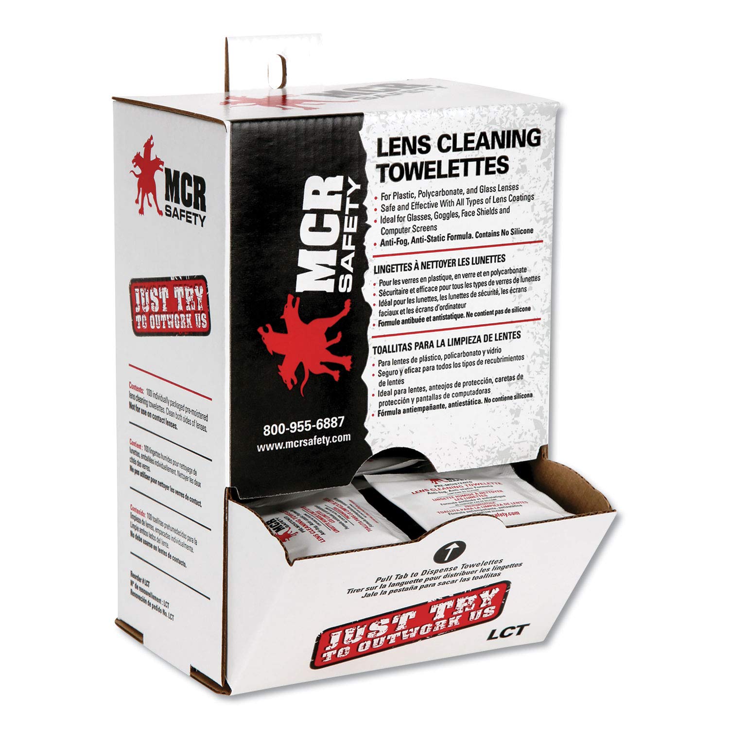 Lens Cleaning Towelettes, 100/Box, 10 Boxes/Carton [ESS]