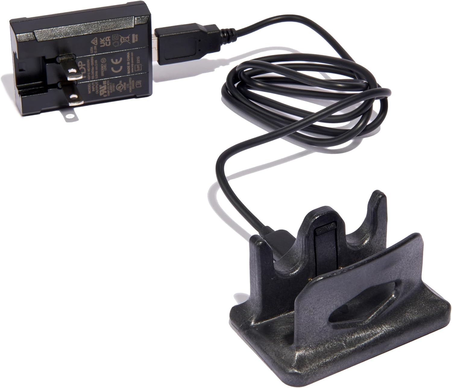 SpotOn GPS Dog Fence Charging Kit, Portable Charger for Wireless Dog Fence & GPS Tracker, Extended Battery Life Mode, Includes Collar Cradle, Plug & Cable, Collar Sold Separately