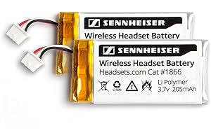 Replacement Battery for Sennheiser OfficeRunner Wireless Headset MB Pro 2 Series(2 Pack)