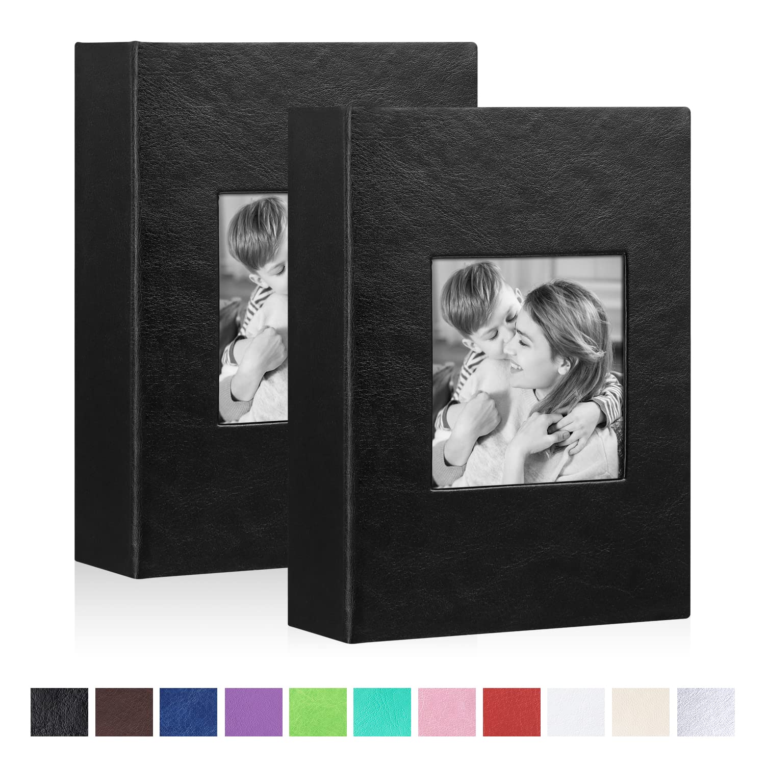 Benjia Small Photo Album 6x4 2 Packs, Each Pack Holds 50 Pockets - Image 2