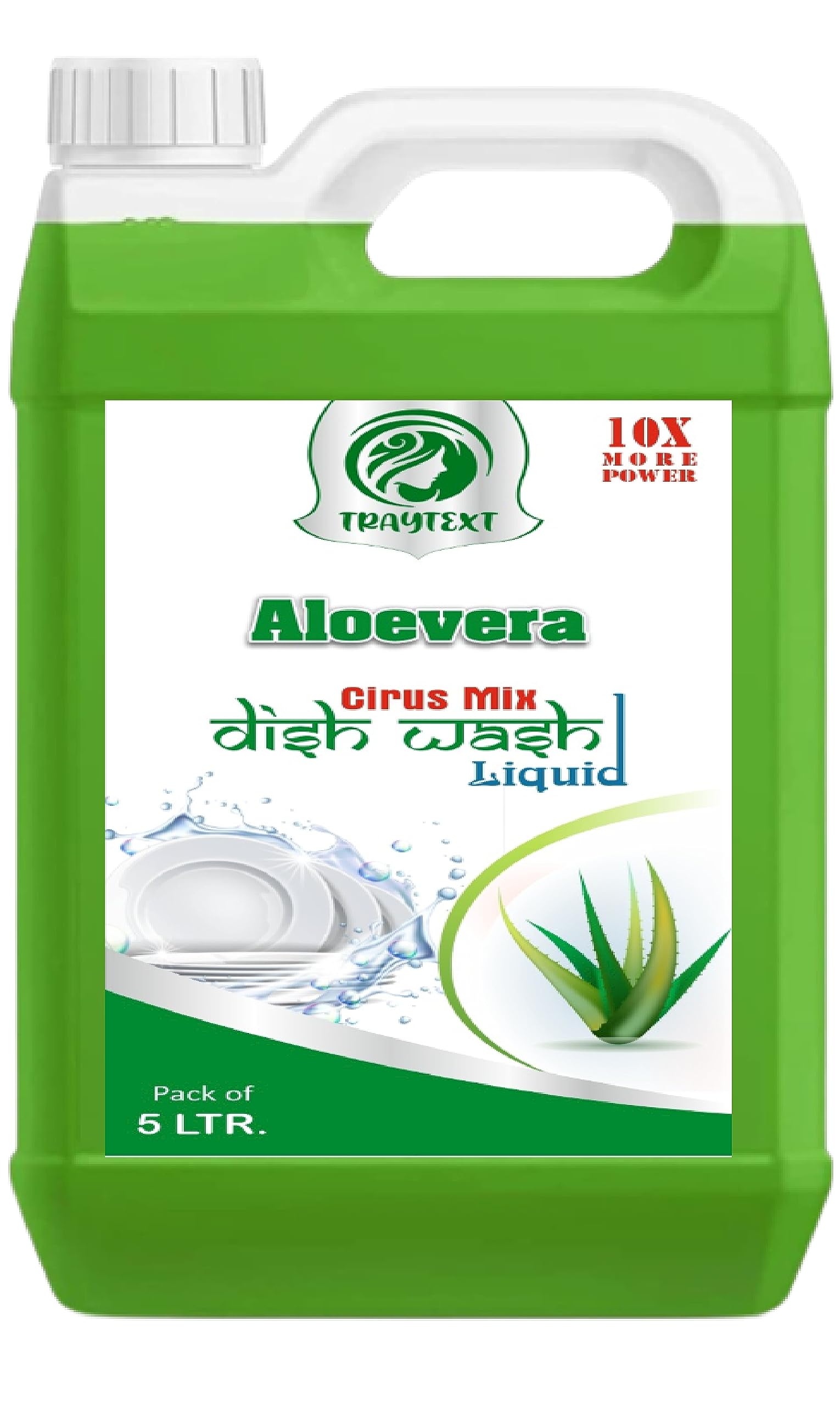 Trautexi Aloevera Citrus Mix Dish Wash Liquid, 5 Litres, 10X More Power (B0DHKRZCG2) Amazon Price History, Amazon Price Tracker