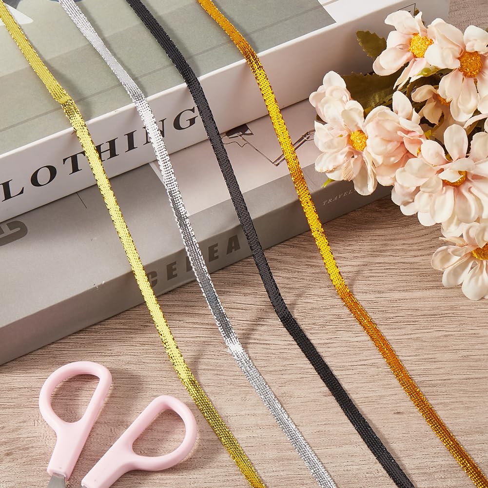 GORGECRAFT 100M Gota Patti Rotoli di Rifinitura 5mm Nastro di Pizzo Metallico Nastro Decorativo Ricamato Bordo con Bobina di Plastica per Abiti Cucito Sari Dupatta Abiti Abbellimento Cachi Chiaro