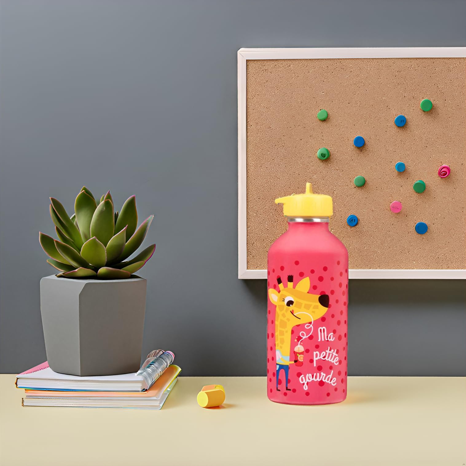 Draeger Paris - Botella de acero inoxidable para niños - Ma petite gourde