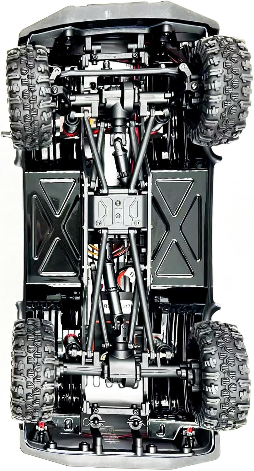 HOBBYPLUS CR18P EVO 2 RockVan RC Crawler - 1/18 Scale Mini RC Crawler with Two-Speed Transmission, All-Metal Gears, Evolved EVO Platform, Ready-to-Run, Distinctive Styling