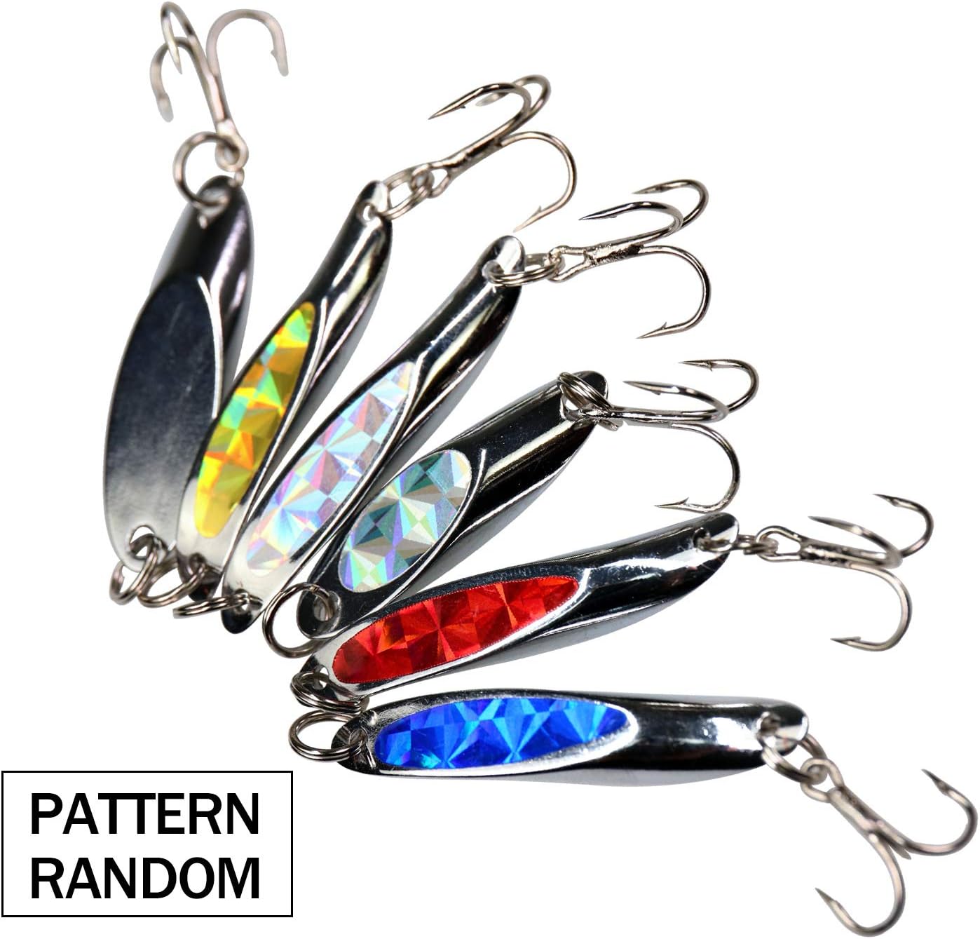 Amazon Thkfish 30個釣り疑似 餌マス 釣り ルアータイラバ ルアールアー スプーン 自作ニジマス スプーントラウト 釣れる スプーン湖 トラウト ルアー Thkfish ルアー