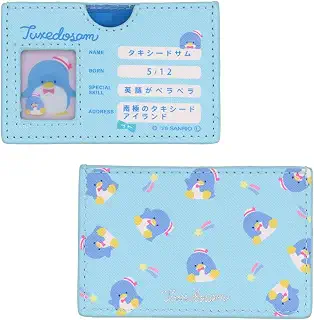 [ショービドー] サンリオ マイナンバー カードケース 顔隠せるクリアカード付 (タキシードサム)