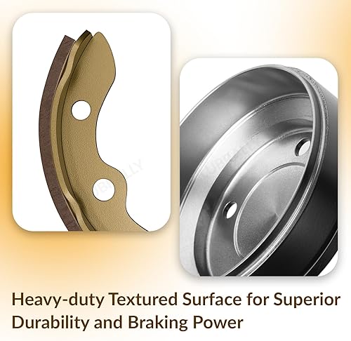 Miniatura 3 de Club Car DS Deluxe Brake Golf Cart Kit de mantenimiento 2000 en adelante, contiene tambor/buje, cables de freno y zapatas de freno