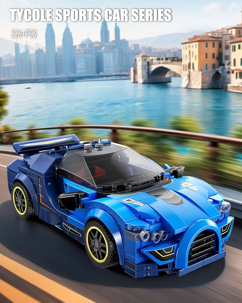 Amazon.com: TYCOLE Super Sports Car Building Block Set with