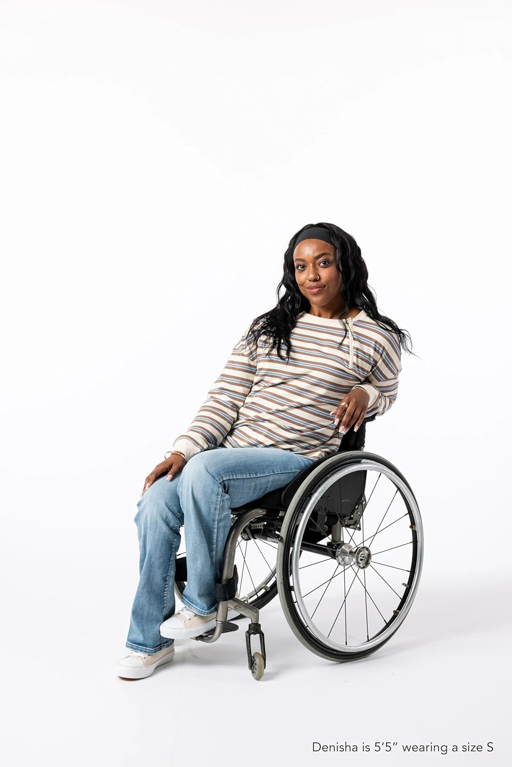 Spoonie Threads Yarn-dye Zip Chest Access Tee