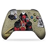 DreamController Deaddpool Headshot Custom X-box Controller Wireless compatible with X-box One/X-box Series X/S Proudly Customized in USA with Permanent HYDRO-DIP Printing (NOT JUST A SKIN)