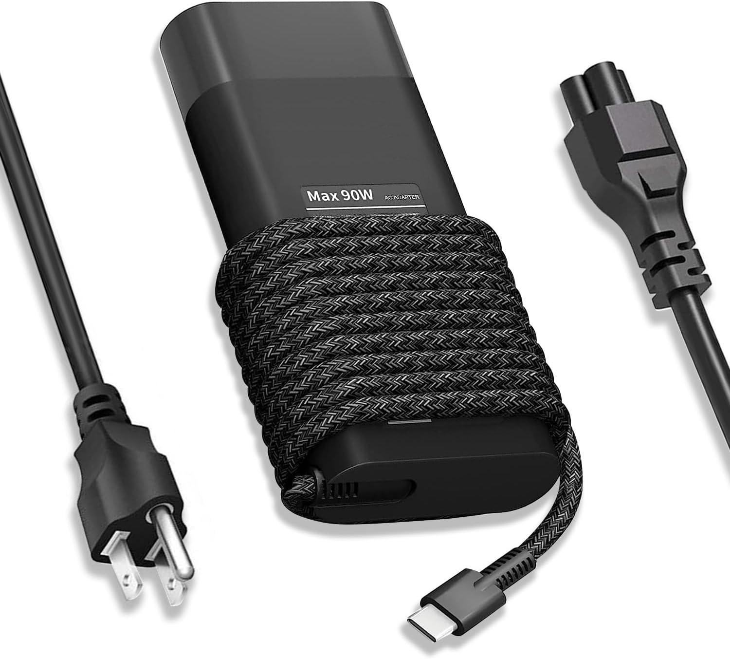 New Slim HP 65W USB C Laptop Charger Power Adapter Fit HP