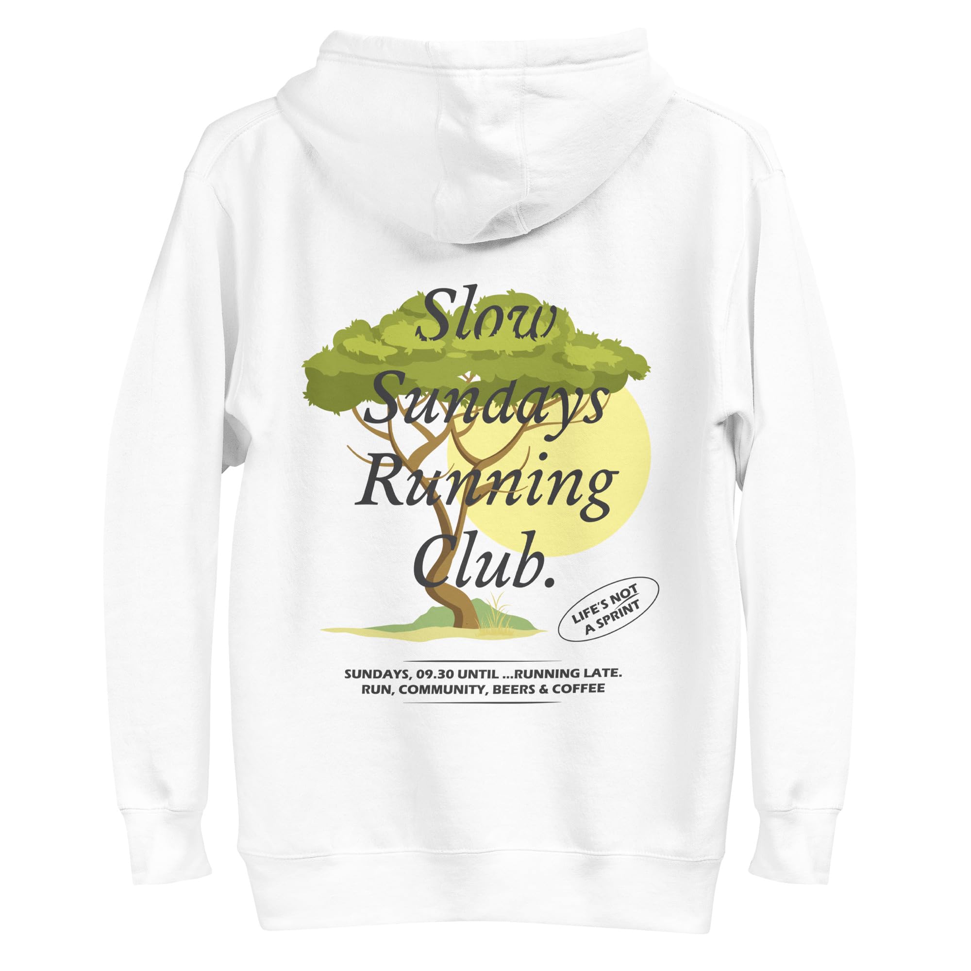 Savannah Slow Sundays Running Club Cotton Blend Hoodie