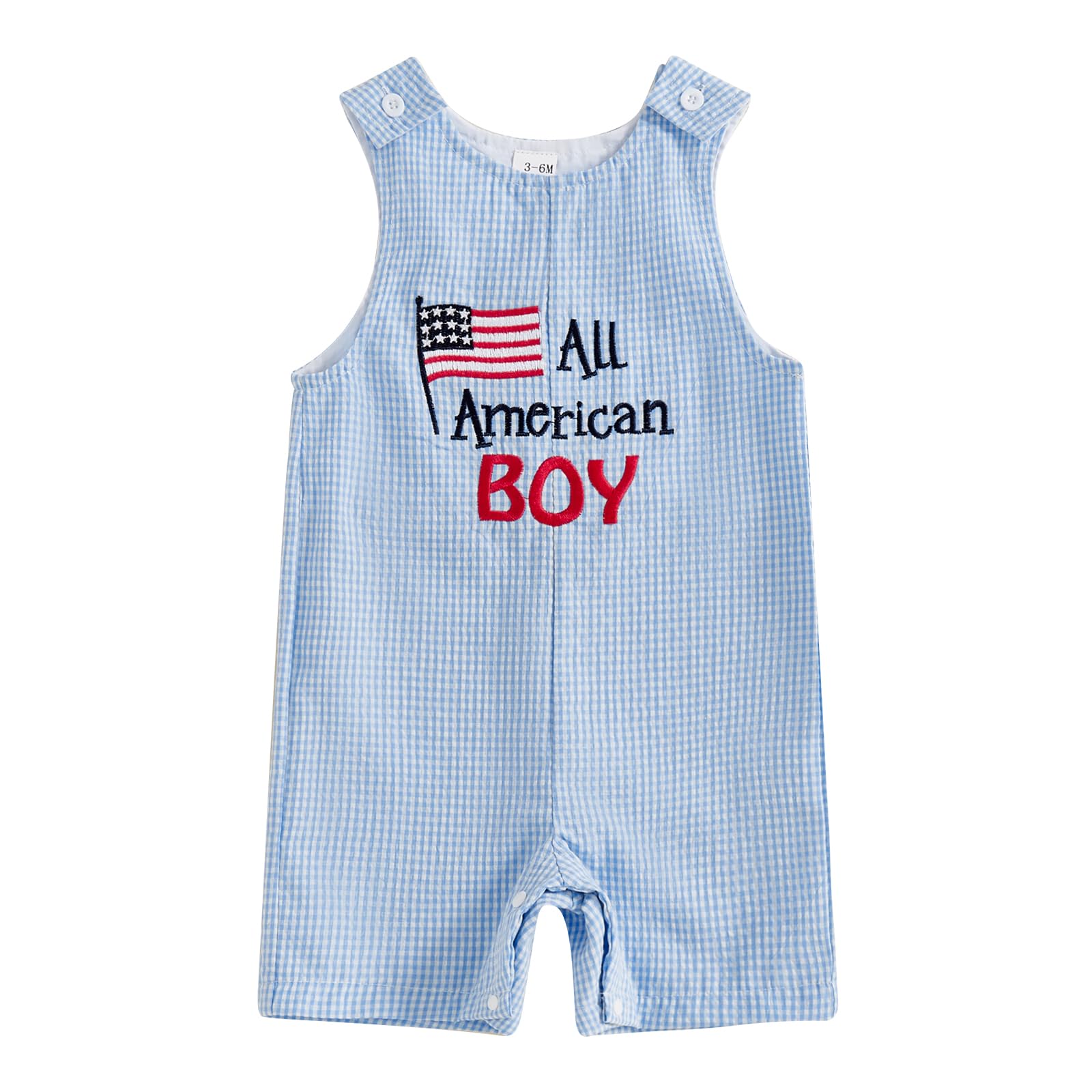 YINGISFITM My First Christmas Baby Boy Girl Outfit Sleelveless Gingerbread/Santa Overalls Romper Newborn Christmas Clothes