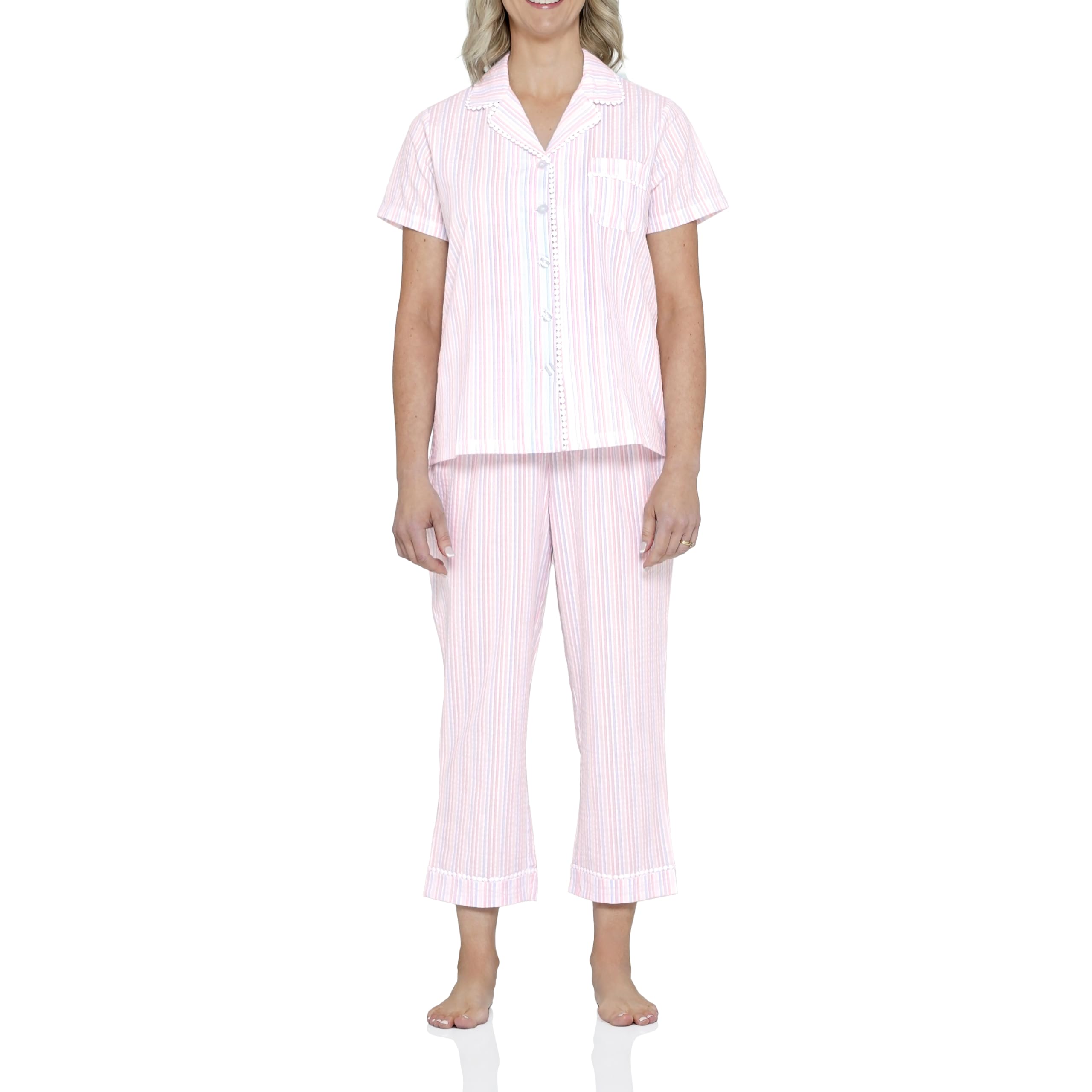Magnolia Lounge Women’s Cotton Pyjama Set