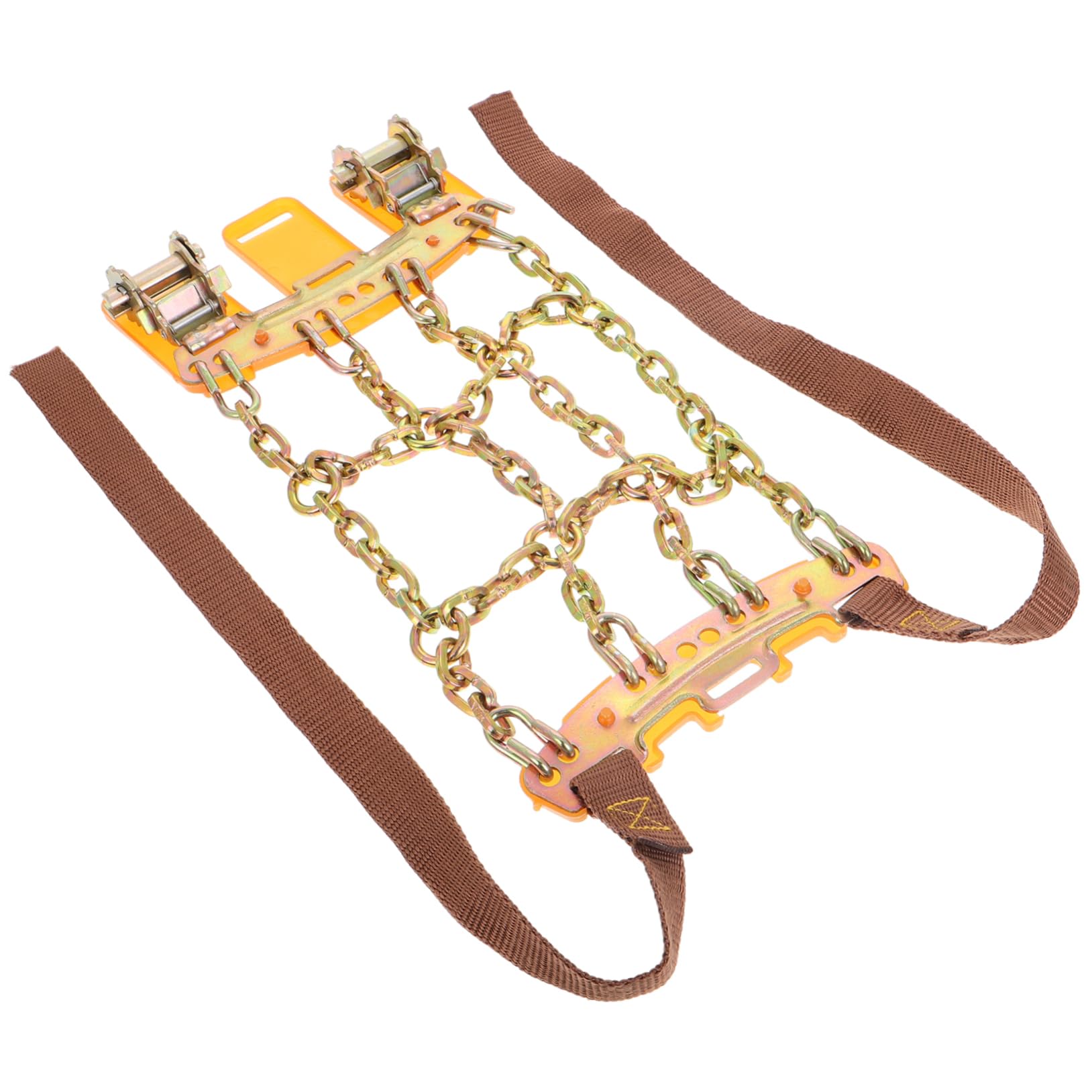 PartyKindom 9-square Pattern Car Snow Chain Universal Tire Chains Anti-skid Mud Ice Snow Tire