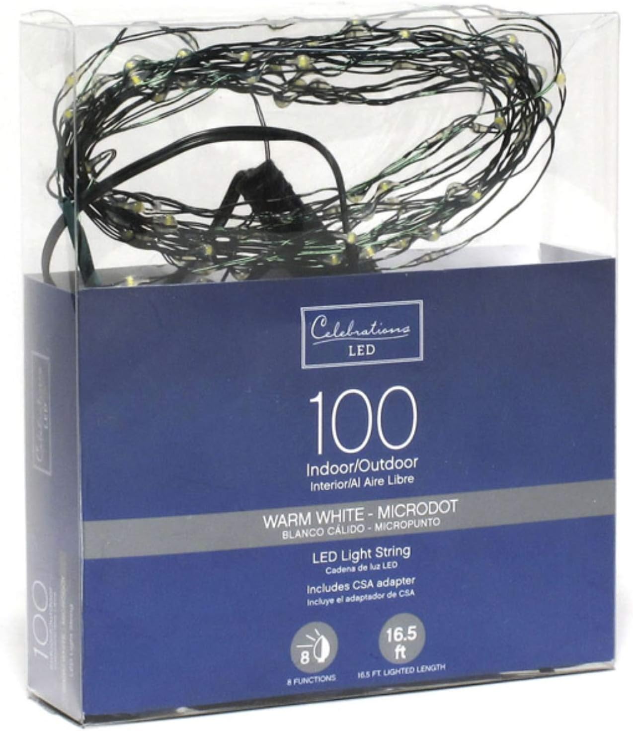 Celebrations led warm white mini lights Outlet