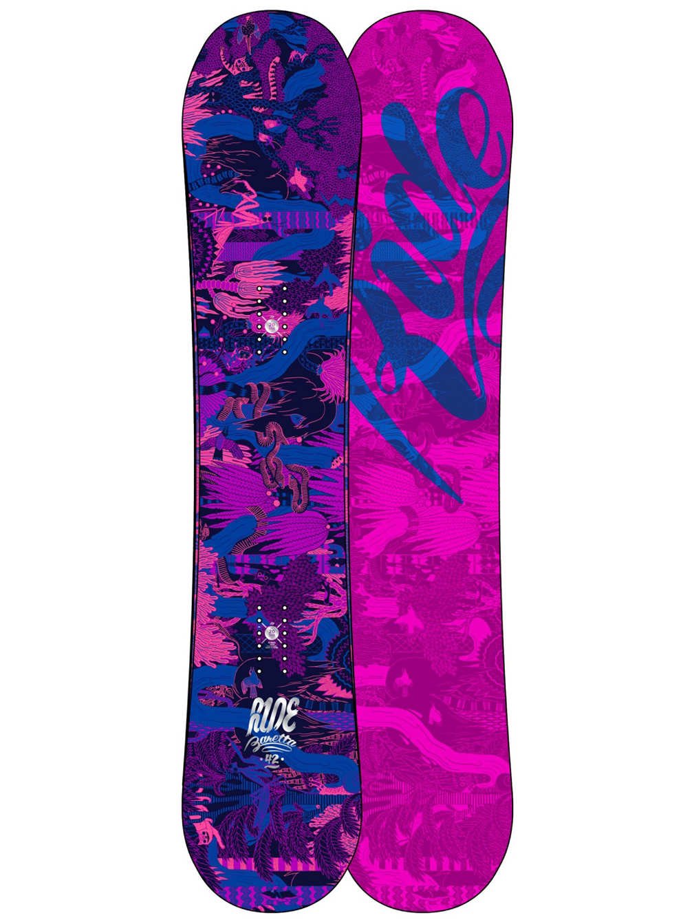 Freestyle Snowboard Women Ride Baretta 142 2014 Sports & Outdoors