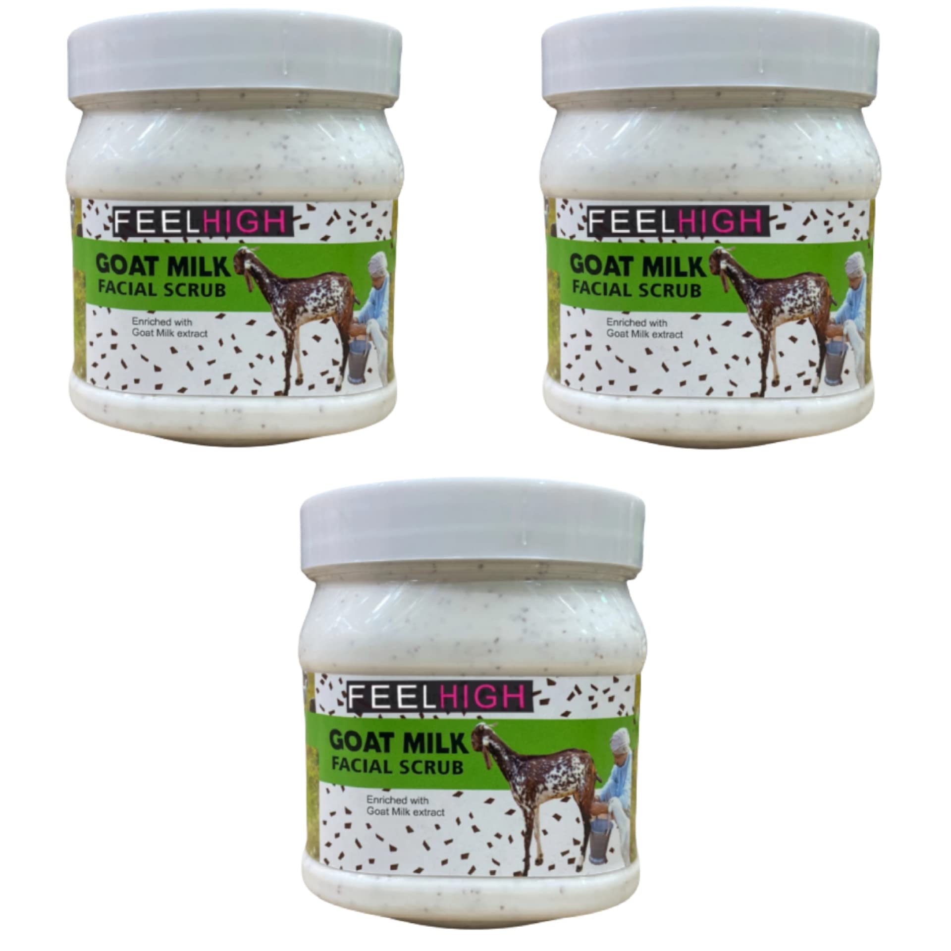 feelhigh Goat milk Face & body scrub- Skin Care- pack3-image-21