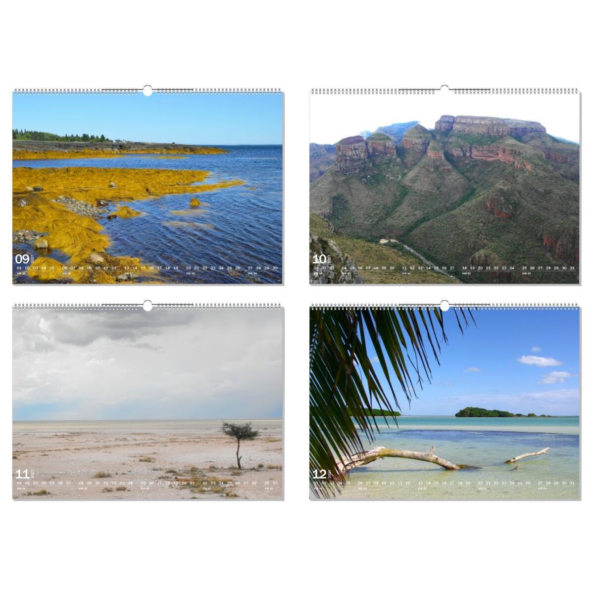 artboxONE Kalender 2027 BREATHTAKING LANDSCAPES Wandkalender A2 2027 Natur