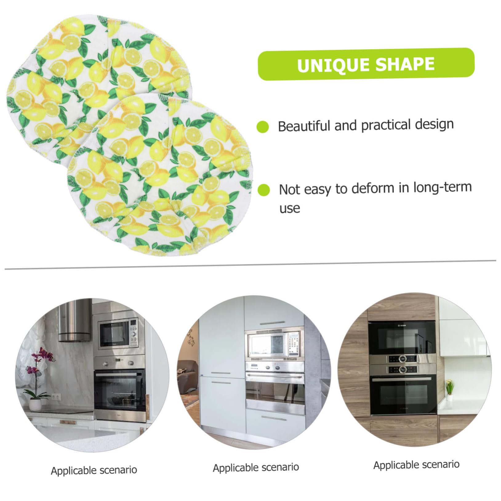 BESTonZON 10pezzi Portabowls Isolanti Per Microonde Protezione Calore Per Cucina Accessori Pratici e Decorativi Per Piatti Caldi