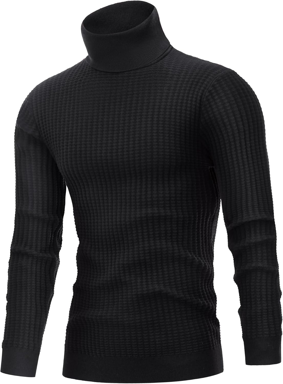 Lion Nardo Men's Turtleneck Sweater Slim Fit Turtle Neck Sweater for Men Long Sleeve Pullover Sweater Thermal Sweater - Image 6
